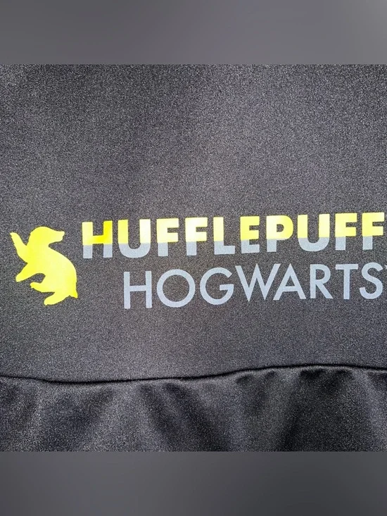 Universal Studios Women’s Harry Potter Hufflepuff Jacket In Black Yellow Sz S - Picture 10 of 11